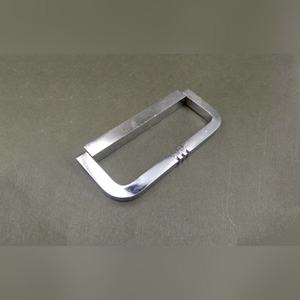 MODERN STAINLESS STEEL 202 RECTANGLE CABINET KNOB DURABLE ECO FRIENDLY DRESSER DRAWER <b>WARDROBE</b> PULL <b>HARDWARE</b> MADE IN INDIA - Product Image 3