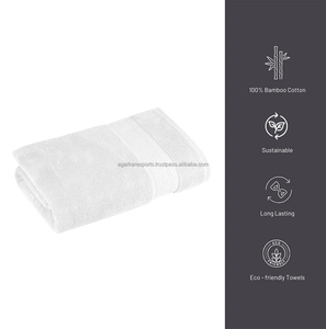 Premium 400 GSM Cotton Hospital Bath Towels Thick Soft Lightweight Quick Dry Fabric Medical ICU OEM Supply - Product Image 5