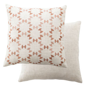 Funda de Cojín Bordada 100% Algodón Tejido, Funda de Almohada Decorativa Bordada a Mano para Decoración del Hogar, Algodón Tejido - Product Image 5