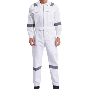 High Visibility Workwear <b>Overall</b> with Reflective Tape for Factory <b>Construction</b> and Field Workers - Product Image 6
