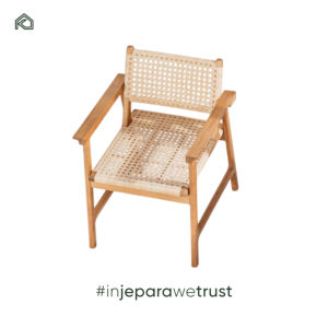 Silla de Comedor Nórdica de Estilo Escandinavo Minimalista, Estructura 100% de Madera Sólida, Mueble Portátil Ecológico para Cafetería, Boutique, Hotel - Ruri - Product Image 3