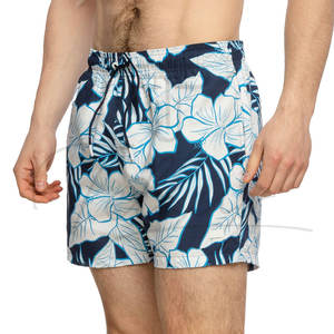 Hot Sale Best Selling <b>Men's</b> Waterproof Striped Print Beach <b>Shorts</b> with Drawstring Closure Custom Made <b>Knee</b> <b>Length</b> - Product Image 2