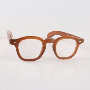 Handmade Durable <b>Round</b> Horn <b>Sunglasses</b> Carved Organic Material with Modern Antique Style Art Collectible - Product Image 2