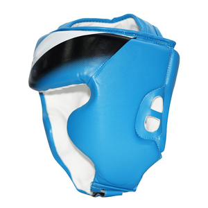 Protège-tête de boxe en PU pour jeunes de haute qualité, meilleur prix, casque de sparring en cuir à face ouverte, durable, personnalisable, vente en gros - Product Image 6