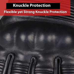 Best Quality Goatskin Leather Motorbike <b>Gloves</b> Full Finger Touch Screen Hard <b>PVC</b> Knuckle Shell Motorcycle Riding <b>Gloves</b> Sports - Product Image 4