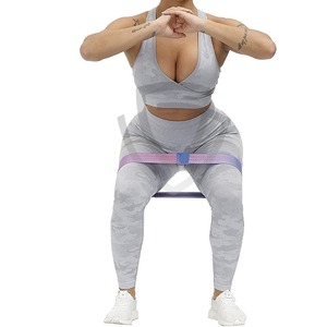 Conjunto de 2 piezas de sujetador y leggings de marca privada para mujer, ropa deportiva, yoga y gimnasio, traje de yoga para mujer, conjuntos de sujetador y leggings para mujer - Product Image 6