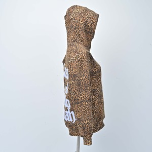 Sudadera con capucha de sublimación para mujer, de algodón 100% preencogido, de 480 g/m², extragrande, con estampado digital de camuflaje para exteriores, de peso pesado y a la moda. - Product Image 6