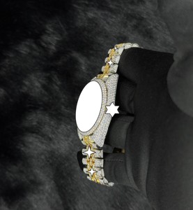 Reloj de Edición Limitada con Diamantes Moissanite VVS, Esfera Romana, Movimiento Japonés Automático, Estilo Hip Hop, Lujoso y Brillante, para Hombre - Product Image 5