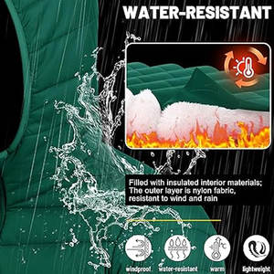 Veste d'hiver matelassée légère à capuche pour homme, pliable, idéale pour la randonnée, les voyages et le camping, fabriquée par l'usine OEM. - Product Image 3