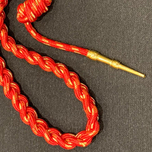 High Quality Customized Gold Mylar Rope Eco-Friendly Aiguillettes Metal <b>Clip</b> for Christmas Uniform Custom College - Product Image 3