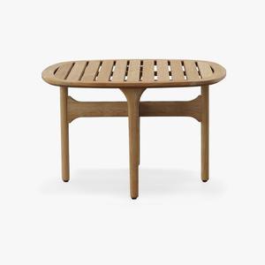 Table basse rectangulaire en teck indonésien de qualité supérieure, table basse robuste, mobilier pour l'hôtellerie - Product Image 4