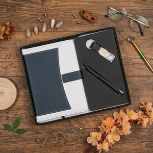 Aurelux RE037 Leatherette A5 Multicolor Diary <b>Notebook</b> Pen <b>Set</b> Premium Professional Office Use Custom Logo Corporate Gift - Product Image 3
