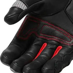 Gants de moto sportifs en cuir robustes, paume renforcée, protection des articulations, respirants, compatibles écran tactile - Product Image 3