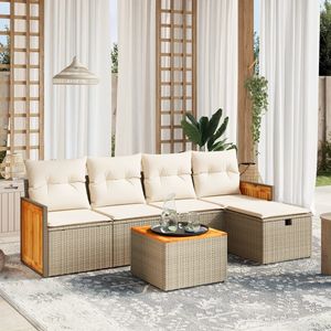 Set Divano da Giardino Beige - Product Image 1