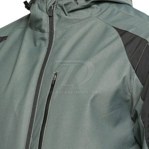 Chaqueta Softshell Personalizada para Hombre, Cuello Alto, Logotipo Frontal, Ligera, Transpirable, Reversible, Invierno, Venta al Por Mayor - Product Image 5