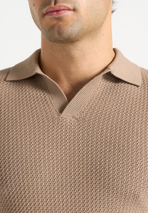 Polo pour homme léger à manches courtes, col classique, pour l'été, les sports de plein air, le quotidien, kaki, doux et confortable - Product Image 6