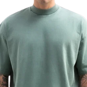 T-shirt délavé pour homme, style vintage, décontracté, en coton doux et confortable, à manches courtes, streetwear, léger, pour tous les jours - Product Image 3