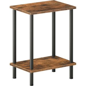 Small 2-Layer Storage <b>Side</b> <b>Table</b> Nightstand & <b>Sofa</b> <b>Table</b> <b>for</b> Small Spaces - Product Image 1