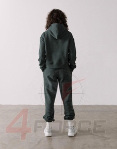 Sudadera Corta Estilo Urbano para Mujer, 485 GSM, Mezcla de Algodón, Sudadera Premium Gruesa para Invierno, Fabricante de Exportación con Marca Privada OEM - Product Image 5