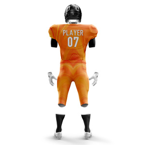 <b>Elite</b> Sublimated American Football Uniform Set Custom Football Jerseys Pants USA Team Sports Apparel Supplier - Product Image 2