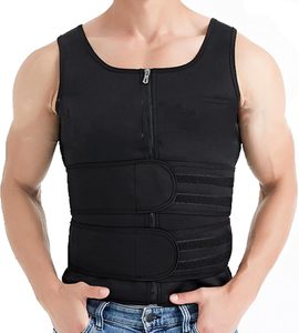 Wholesale Men's Sauna <b>Vest</b> Sweat Body Shaper Waist Trainer Tank <b>Top</b> Slimming Tummy Control For Gym - Product Image 5