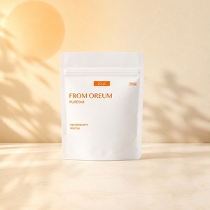 [FROM OREUM] Comprimés de soin buccal à la mandarine de Jeju, saveur agrumes, pochette de dentifrice pour voyage portable - Product Image 4