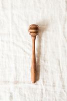 Cucharas de Madera para Miel, con Acabado Espejo y Vetas Ricas, de Alta Calidad, Elegantes, Diseño de Madera, Hechas a Mano, Colección Ecológica
