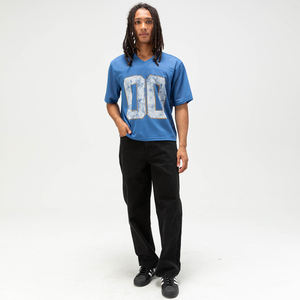 Camiseta Deportiva de Malla Corta y Holgada de la Mejor Calidad, de Secado Rápido, Tejido de Punto 100% Poliéster, Estilo Jersey de Fútbol - Product Image 4