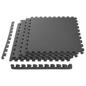 Dalles emboîtables de protection pour sols, tapis de puzzle d'exercice en mousse EVA pour équipement de gym - Product Image 1