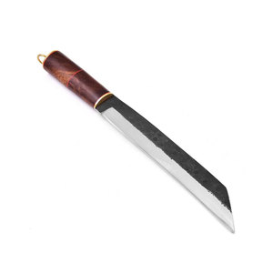 MORTAL SAGA Custom Handmade Viking Seax Knife High Carbon Steel Waterproof Multifunction Bushcraft Hunting Survival Fixed Blade - Product Image 5