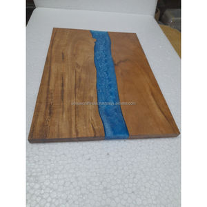 Tabla de Cortar de Resina y Madera Hecha a Mano de Primera Calidad al por Mayor |   Plato para Queso Ecológico, Resistente y Apto para Lavavajillas, Utensilios de Cocina - Product Image 3