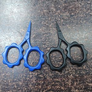 Ciseaux à broder de haute précision, outil de coupe de fil à pointe fine, lames tranchantes en acier inoxydable, pour droitiers, pour effiler et couper les cheveux courts - Product Image 6