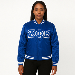 Hot Selling <b>Light</b> <b>Weight</b> Comfortable Women Satin Baseball <b>Jackets</b> Custom Greek Sorority Society Cropped Satin Varsity <b>Jackets</b> - Product Image 1