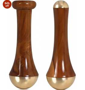 Varita Kansa Ayurvédica Económica para Masaje Facial, Reafirmación de la Piel y Cuidado de la Belleza por M/S SHAAD HANDICRAFTS - Product Image 3