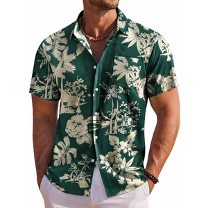 Chemise Hawaïenne Homme Personnalisée 100% Polyester, Imprimé Pirate Darth Vader, Manches Courtes, Col en V, Tissu Popeline Respirant pour Vacances d'Été - Product Image 1