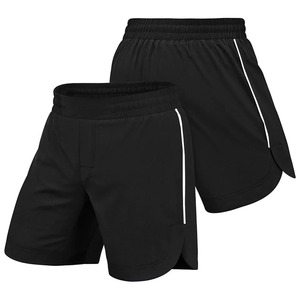 Shorts MMA pour hommes de qualité supérieure, séchage rapide, en Spandex/Nylon, taille mi-haute, style décontracté, impression de logo personnalisée, service OEM disponible - Product Image 4