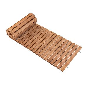 Rotolo di Legno Duro Resistente alle Intemperie da 8 Piedi per Allestimenti Esterni Stagionali, Patio e Vialetti - Product Image 1