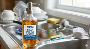 Liquide vaisselle, détergent liquide, gel nettoyant pour la vaisselle, nettoyant pour la cuisine, nettoyant pour assiettes, liquide de lavage de la vaisselle - Product Image 2