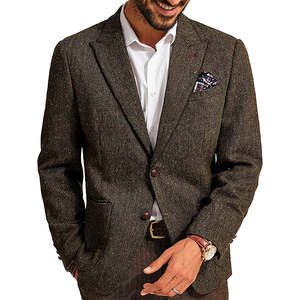 Traje de Boda de 3 Piezas para Hombre, Elegante y Ajustado, Traje de Novio, Blazer de Lujo Personalizado al por Mayor, Trajes Formales para Fiesta de Boda - Product Image 3