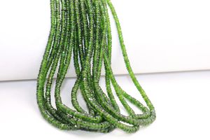 ลูกปัดทรงรอนเดลล์ ไดโอไซด์โครเมียมธรรมชาติ เกรด AAA+ ขนาด 3.5-5.5 มม. ความยาว 16 นิ้ว สำหรับทำเครื่องประดับ - Product Image 6