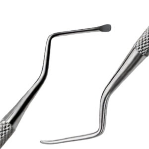 Cureta Ósea Lucas # 85 Curetas Dentales Manuales de Doble Punta de 2.7mm con Puntas Lisas para Extracción Ósea - Product Image 6