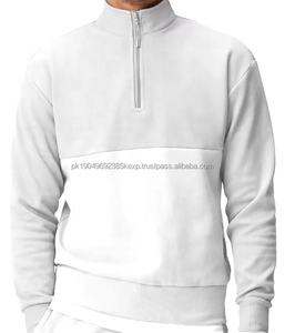 Sudadera con Capucha de Alta Calidad al por Mayor, de Invierno, de Poliéster/Algodón, de Manga Larga, con Forro Polar, Bordado, con Cierre, Transpirable, Lisa y Teñida - Product Image 3