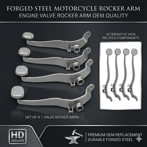 Balancín de Motocicleta de Acero Forjado |   Balancín de Válvula de Motor, Calidad OEM - Product Image 4