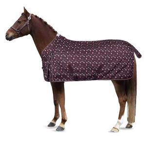Manta impermeable para caballo al por mayor con cuello alto y gran solapa para la cola, de tela Oxford, para uso exterior, protección para todas las estaciones - Product Image 1