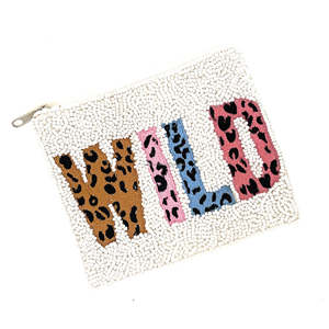 Bolso de mano de cuentas naturales hecho a mano, moderno, con cremallera, tamaño personalizado, para fiesta, boda, regalo, unisex - Product Image 5