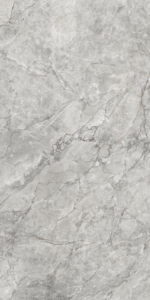 กระเบื้องพอร์ซเลนสีเทา Lumora ขนาด 600x1200 มม. ผิวขัดเงา ลายหินอ่อน กันลื่น สำหรับปูพื้นและผนังห้องน้ำ ห้องนั่งเล่น - Product Image 4