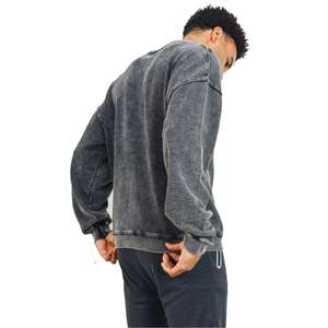 Conjuntos Deportivos Unisex Extra Grandes de Invierno con Logotipo Personalizado, Lavados, de Felpa Gruesa, con Lavado Ácido, Ecológicos y Transpirables - Product Image 6