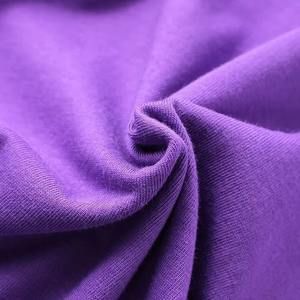 Nueva Llegada, Precio al por Mayor, Logotipo Personalizado, Camiseta de Hombre 100% Algodón, Color Morado Sólido, Camisetas Casuales para Hombre, Servicio OEM, Diseño ODM - Product Image 6