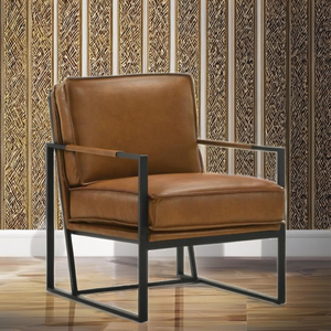 Elegant Blue Ocean Chesterfield Sofa Set Genuine Leather Solid Wood Frame Modern Design for Living Room Bedroom School Park Use - Product Image 1