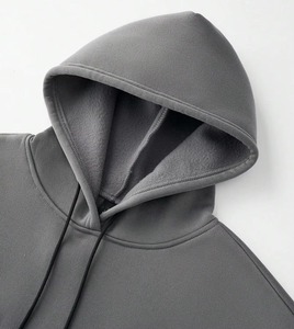 Hoodie d'hiver style américain unique avec motif brodé, couleurs personnalisables, coupe-vent, écologique, polyester/coton, long - Product Image 4